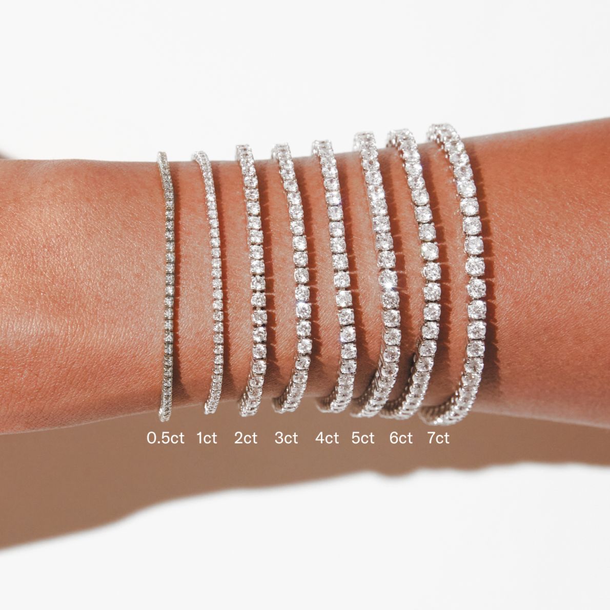 Lab-Grown Diamond Bracelets
